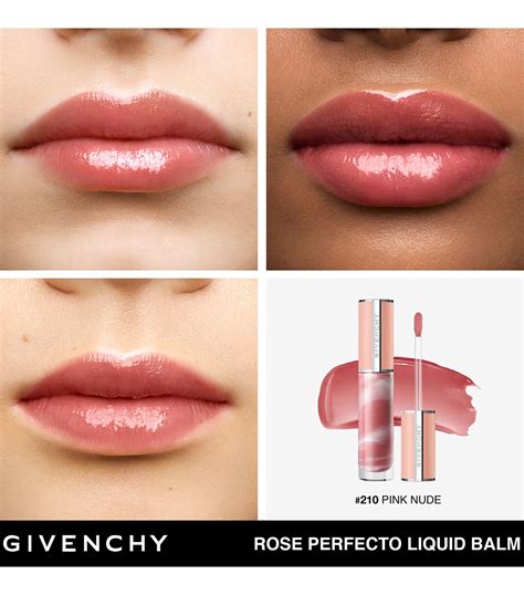 givenchy le rose perfecto liquid balm 10|rose perfecto lip balm.